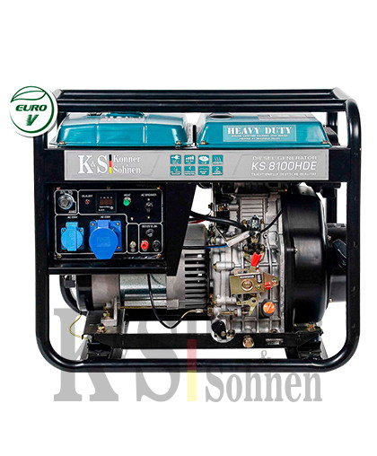 KS 8100HDE (Euro V) Дизельний генератор